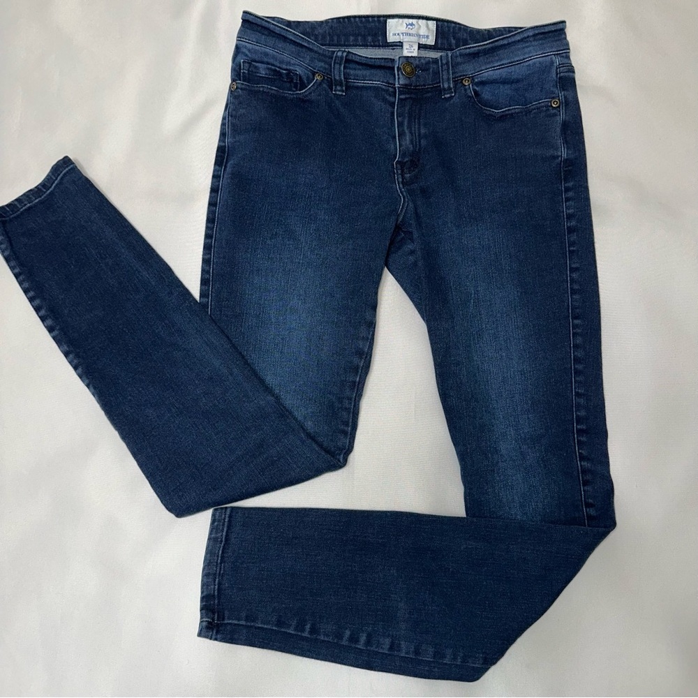 Southern Tide jeans size 26 dark blue skinny